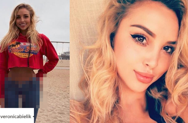 Veronica Bielik pokazała… camel toe!