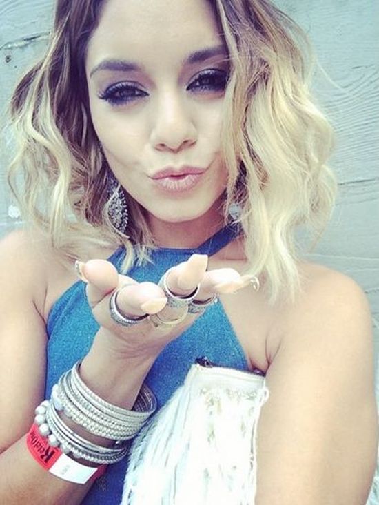 Vanessa Hudgens zrobiła sobie grzywkę (FOTO) Vanessa Hudgens zrobiła sobie grzywkę (FOTO)