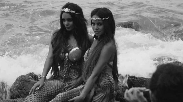 Vanessa Hudgens w roli syreny (VIDEO)