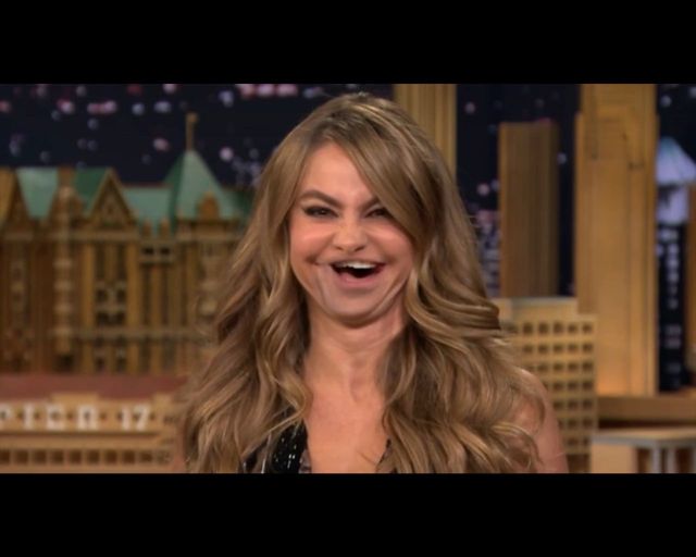 Vergara i Fallon zamienili się ustami [VIDEO]