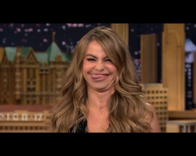 Vergara i Fallon zamienili się ustami [VIDEO]