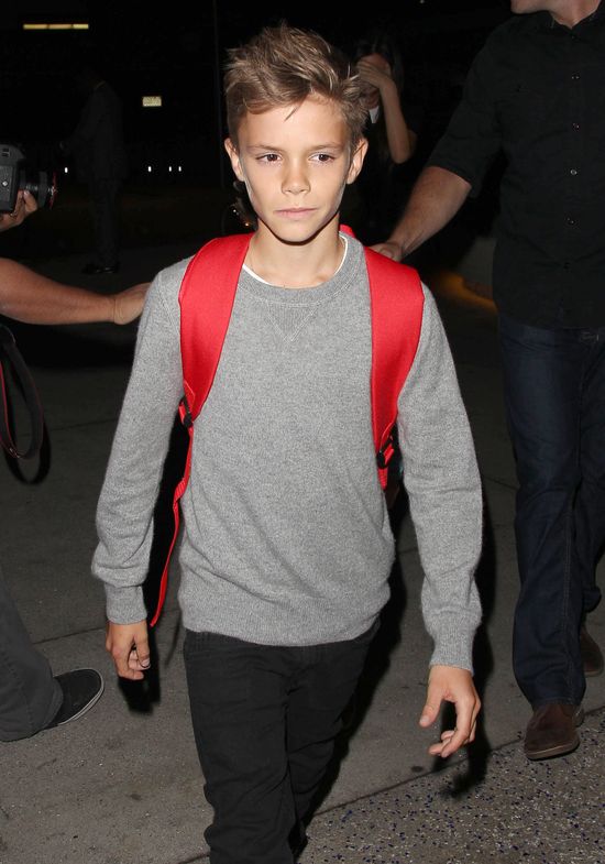 ZzzzZZZzzzaspani Beckhamowie przybyli do Los Angeles (FOTO)