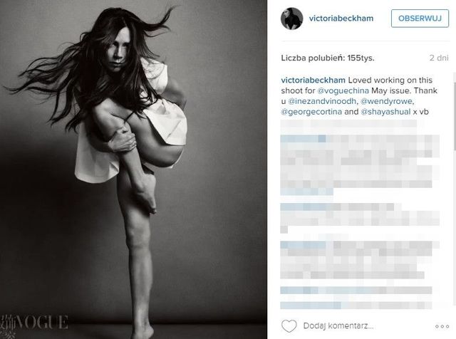 Vogue zrobił z Victorii Beckam KALEKĘ! (FOTO) Vogue zrobił z Victorii Beckam KALEKĘ! (FOTO)