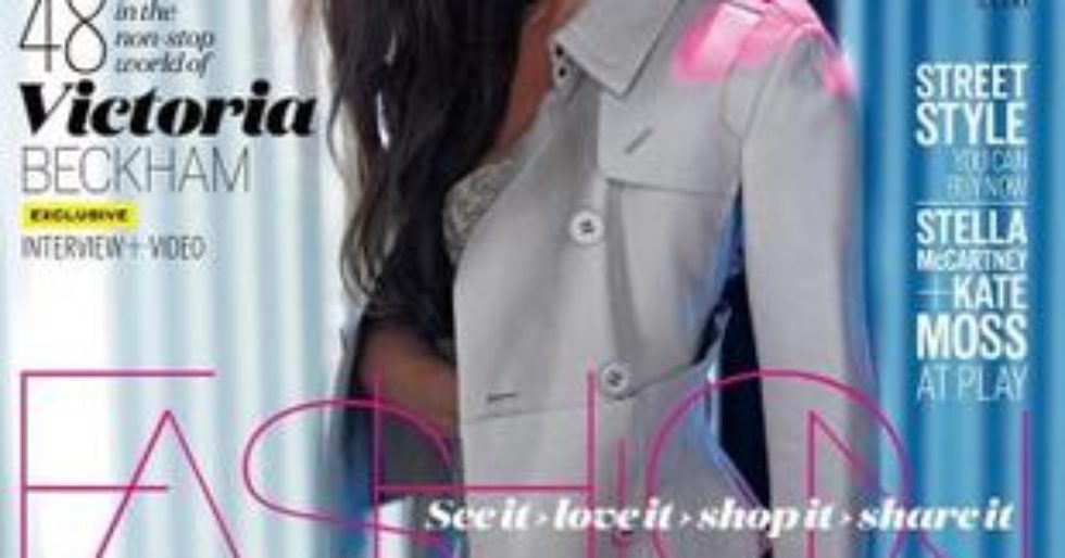 Victoria Beckham na okładce Elle (FOTO) Victoria Beckham na okładce Elle (FOTO)