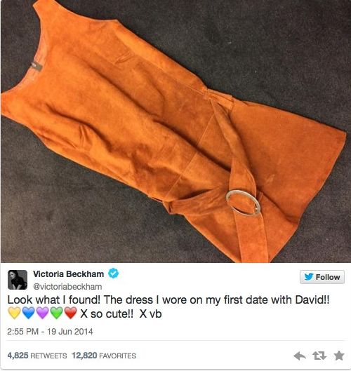 Nie wiedzieliśmy,że Victoria Beckham jest taka sentymentalna