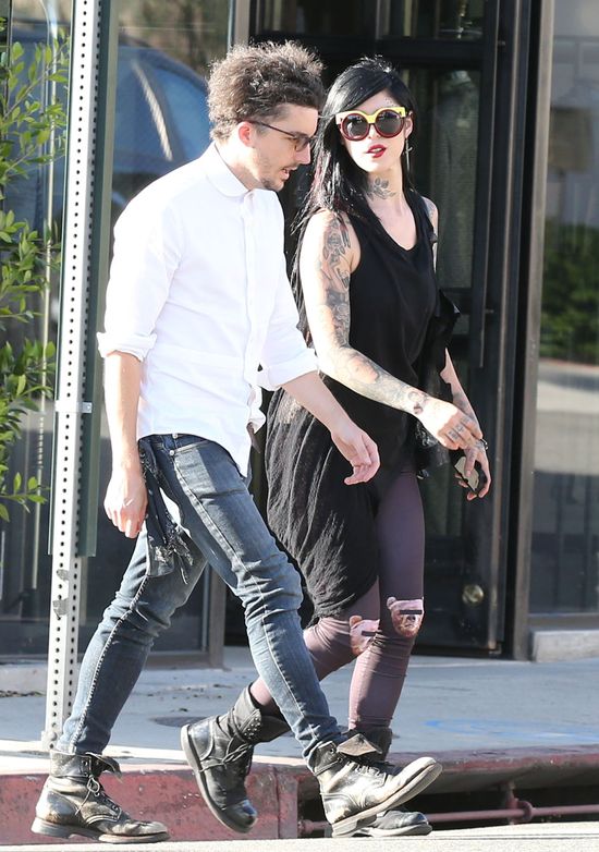 Kat Von D i jej makabryczny tort dla przyjaciół (VIDEO)