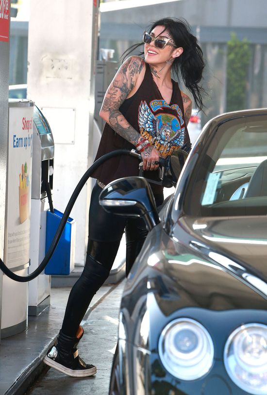 Kat Von D i jej luksusowe autko (FOTO)