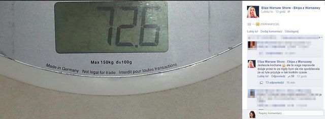 Eliza z Warsaw Shore jest załamana tym, ile przytyła w ciąży Eliza z Warsaw Shore jest załamana tym, ile przytyła w ciąży