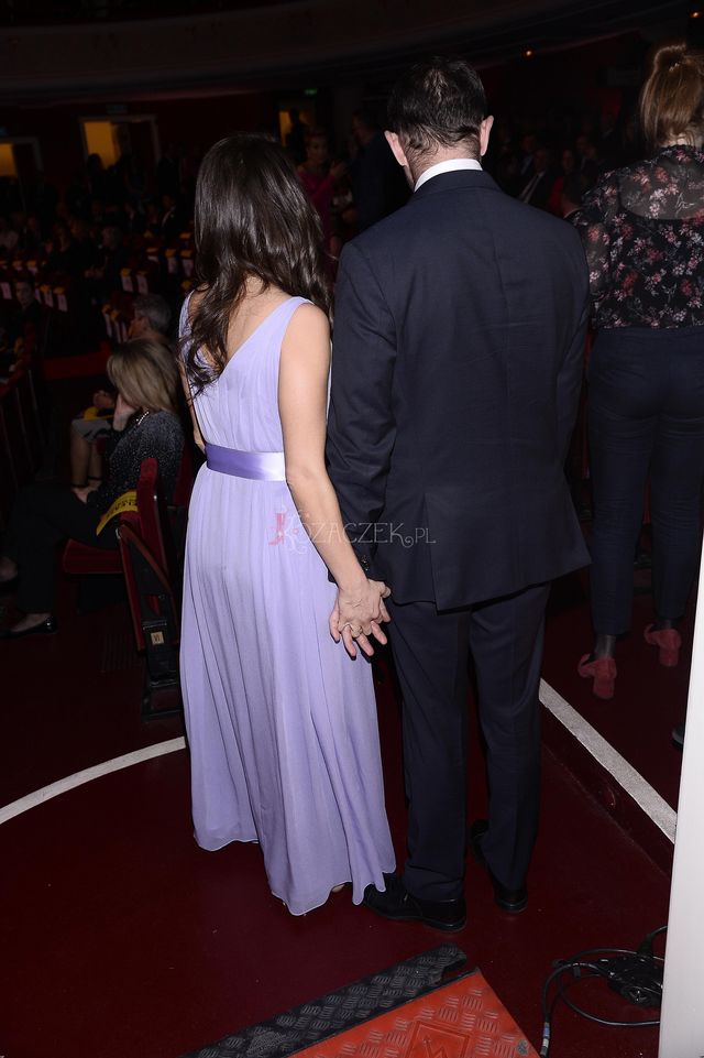 Weronika Rosati z partnerem na gali Orłów - czy to pierścionek zaręczynowy? 