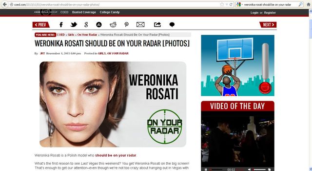 Amerykańskie media o Rosati: Wschodząca gwiazda Hollywood!