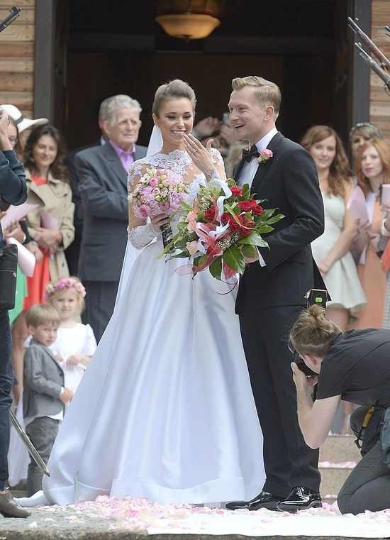 Są zdjęcia ze śluby Kuby Wesołowskiego i Agnieszki Szczurek