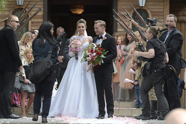 Są zdjęcia ze śluby Kuby Wesołowskiego i Agnieszki Szczurek