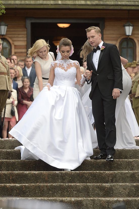 Są zdjęcia ze śluby Kuby Wesołowskiego i Agnieszki Szczurek