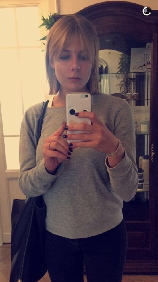 Marta Wierbicka jeszcze bardziej skróciła włosy (Snapchat) Marta Wierbicka jeszcze bardziej skróciła włosy (Snapchat)