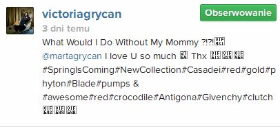 Wiktoria Grycan chwali się drogimi prezentami od mamy (FOTO)