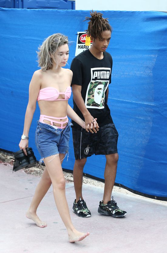 Dziewczyna Jadena Smitha ma wiele do pokazania (FOTO)