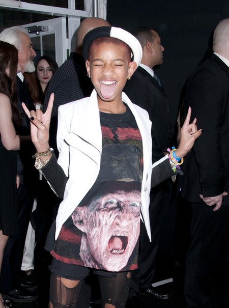 Willow Smith z Freddym Kruegerem na koszulce (FOTO)