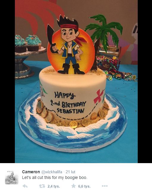 Były Amber Rose na próżno przygotował urodziny dla synka