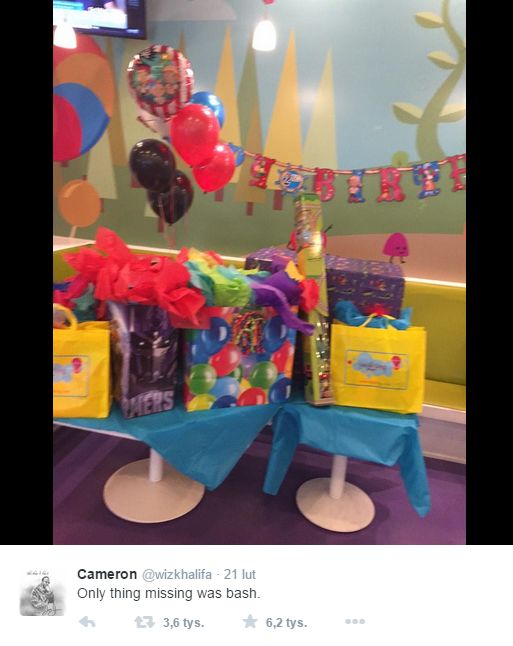 Były Amber Rose na próżno przygotował urodziny dla synka