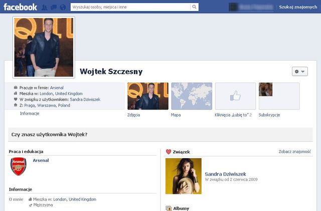 Sandra Dziwiszek oficjalnie dziewczyną Szczęsnego