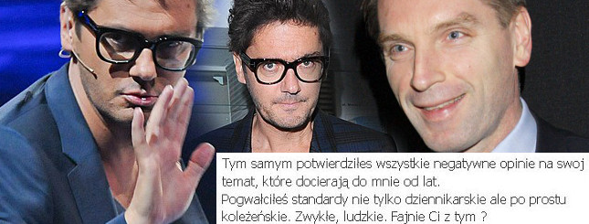 Wojewódzki o Tomaszu Lisie: Pionek!