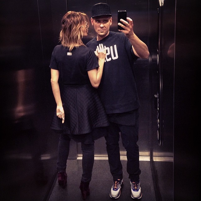 Woliński w windzie z Górniak (FOTO)