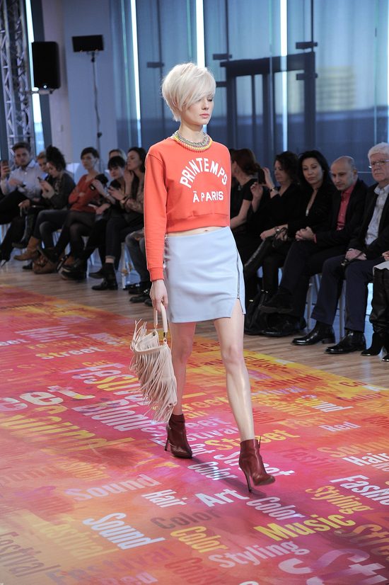 Mercedes i siostry Bohosiewicz na pokazie fryzur (FOTO)