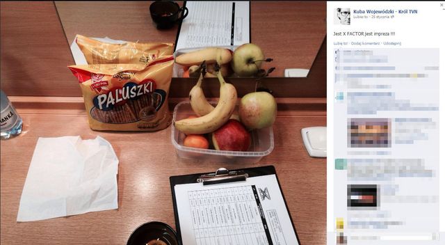 Co jedzą jurorzy w X Factorze? (FOTO)