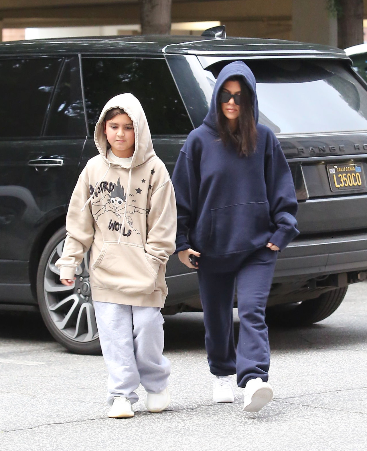 Kourtney Kardashian Keeps A Low Profile In Calabasas Amid Latest Family Scandal