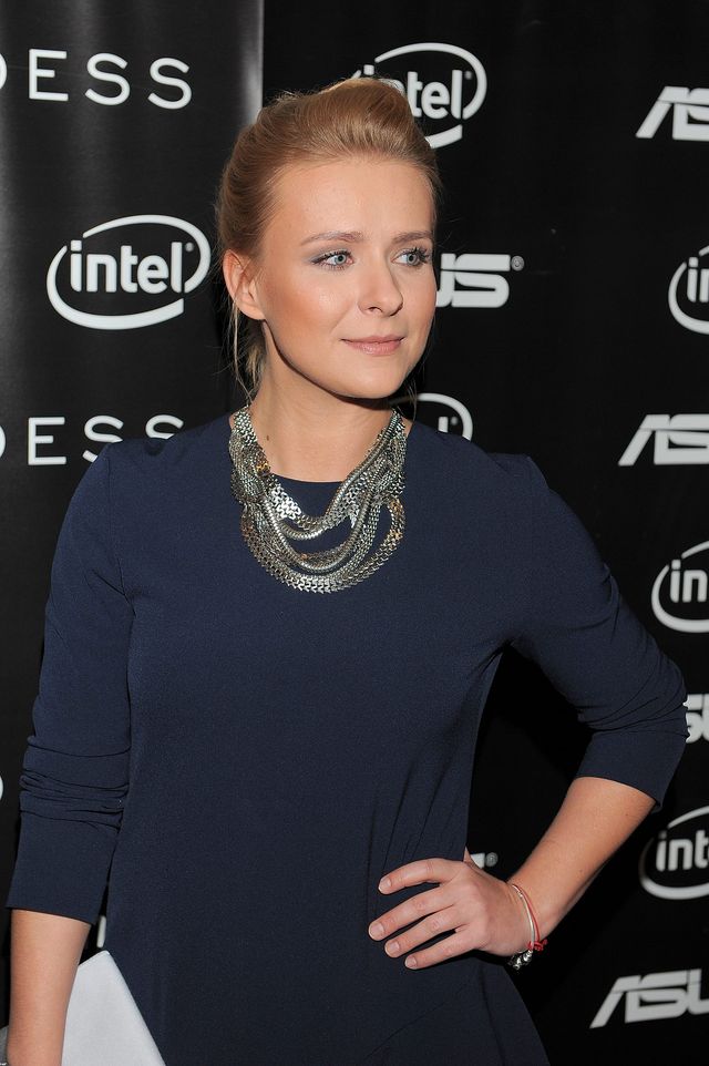 Aneta Zając w małej granatowej (FOTO)