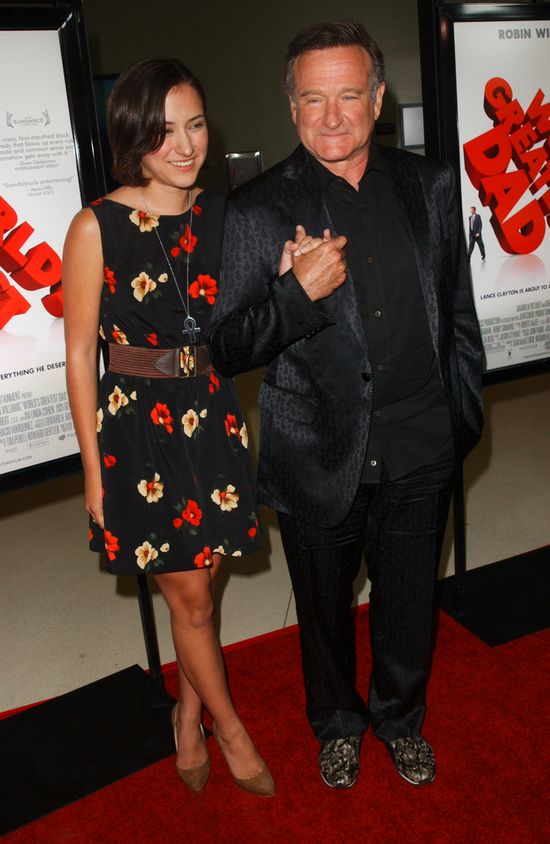 Córka Robina Williamsa skomentowała odejście ojca