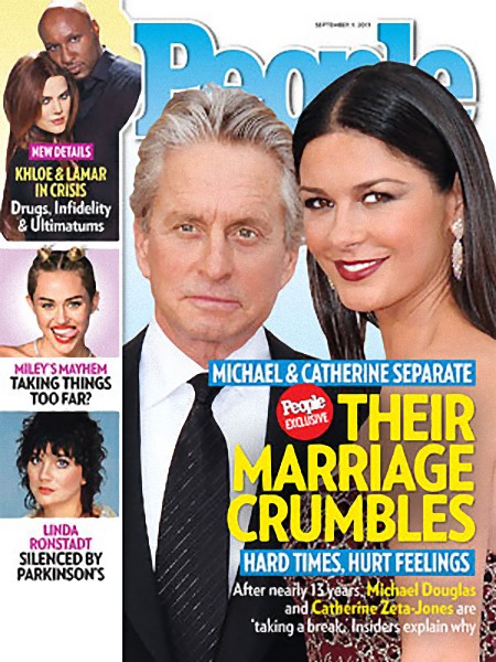 Michael Douglas i Catherine Zeta-Jones są w separacji