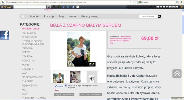 Katarzyna Zielińska zaprojektowała własną kolekcję ubrań