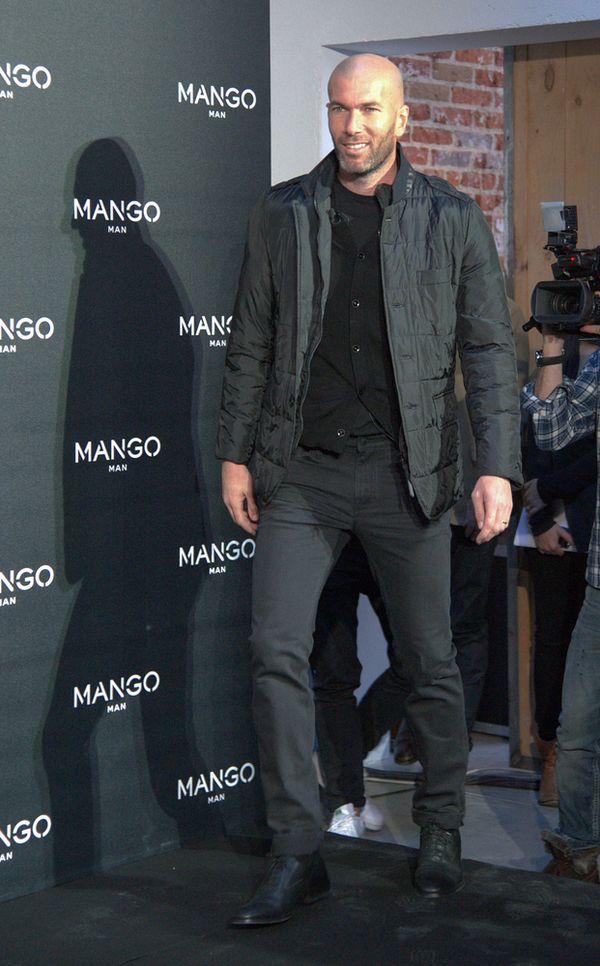 Zinedine Zidane nowa twarzą Mango (FOTO)