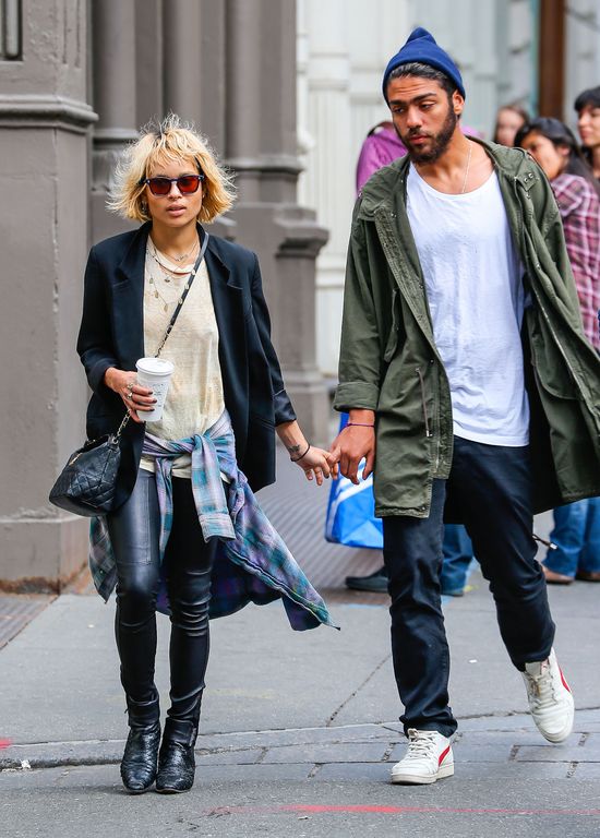 Zoe Kravitz i jej chłopak nie wyglądają na milionerów (FOTO)