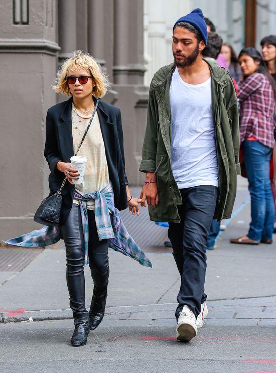 Zoe Kravitz i jej chłopak nie wyglądają na milionerów (FOTO)