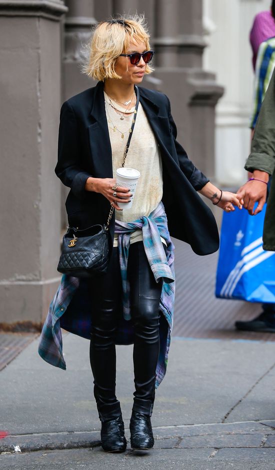 Zoe Kravitz i jej chłopak nie wyglądają na milionerów (FOTO)