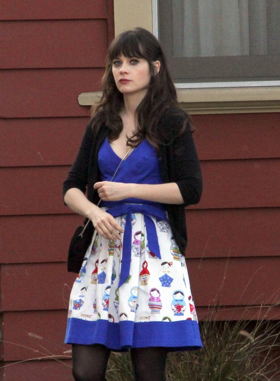 Zooey Deschanel: Jest dużo aktorek, które są zbyt wychudzone