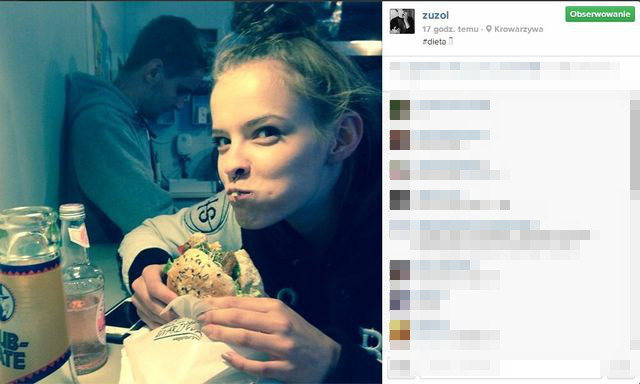 Znana modelka na takiej diecie? (FOTO)