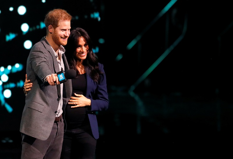 Britain's Prince Harry attends the WE Day UK event at the SSE Arena in Wembley