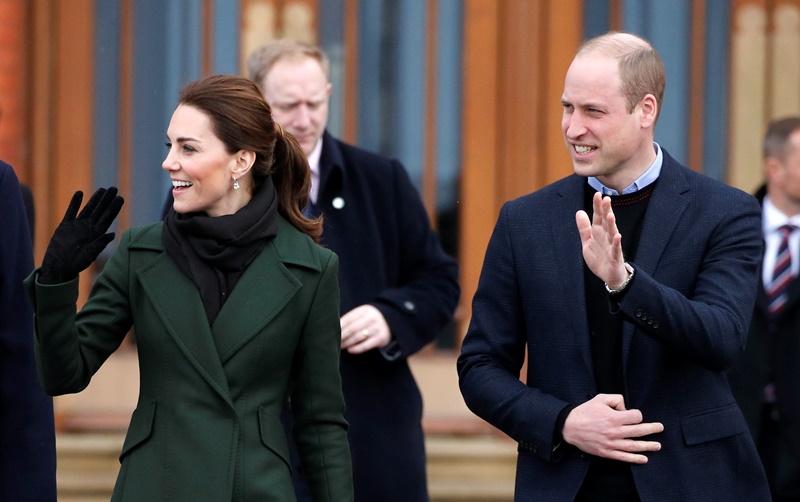 The Duke and Duchess of Cambridge visit Blackpool