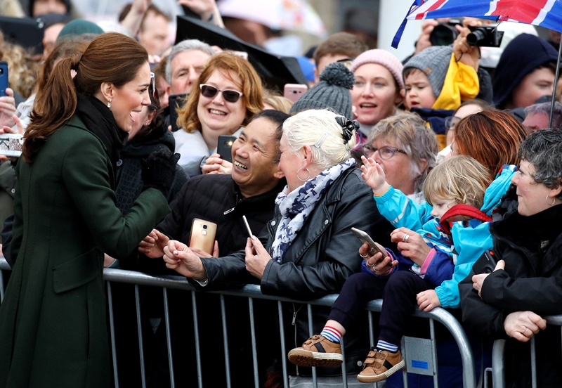 The Duke and Duchess of Cambridge visit Blackpool