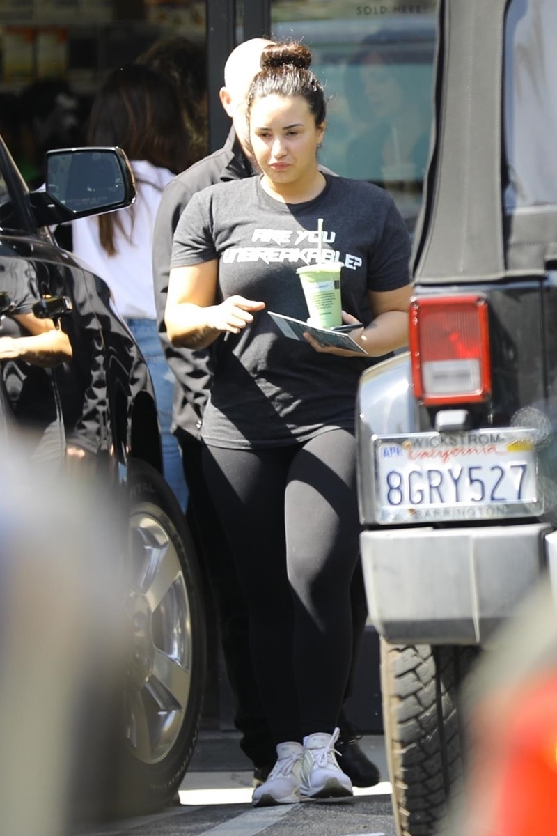 Demi Lovato w Los Angeles