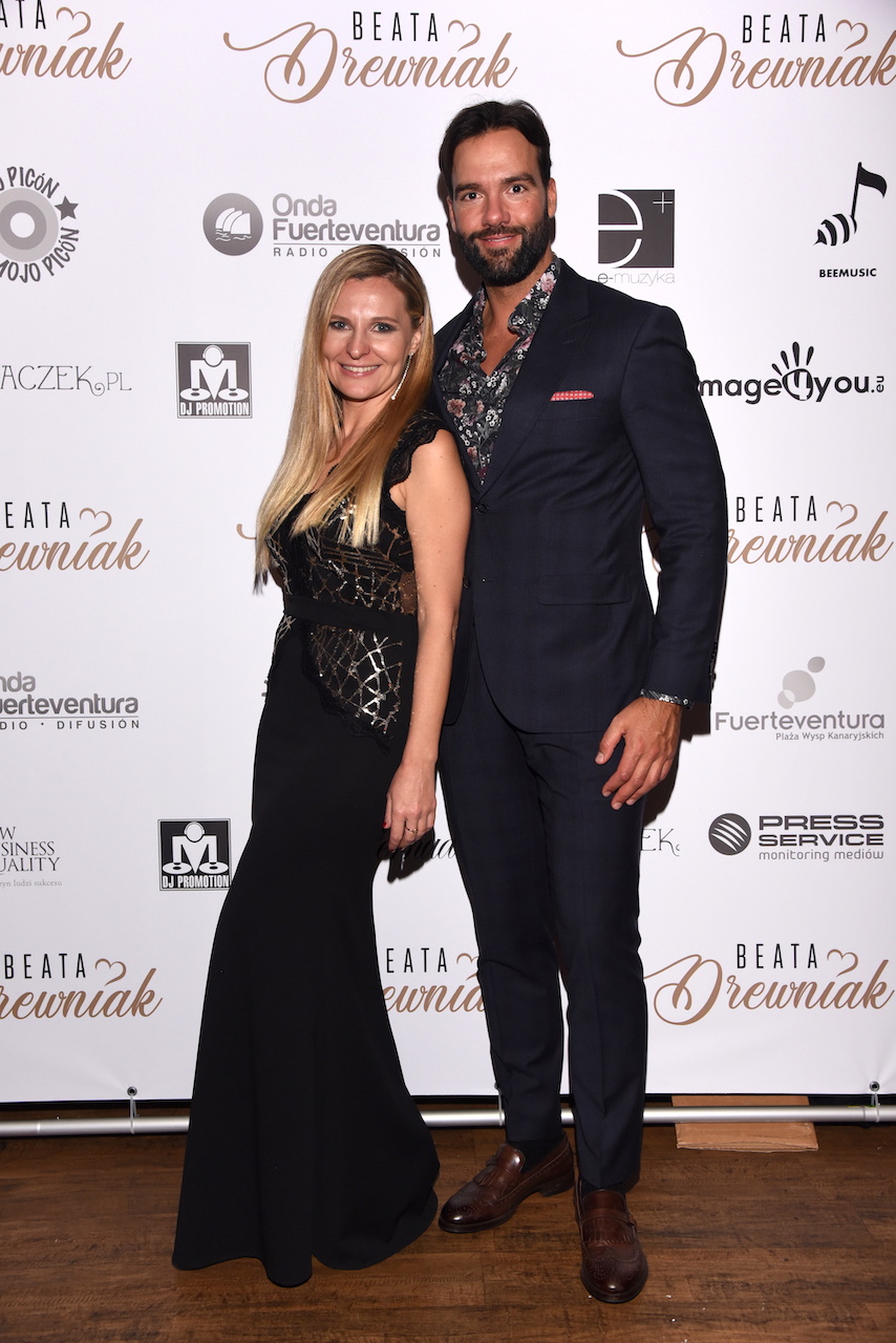 Beata Drewniak i Conrado Moreno na premierze plyty Impulso, fot. Dariusz Kowalewski