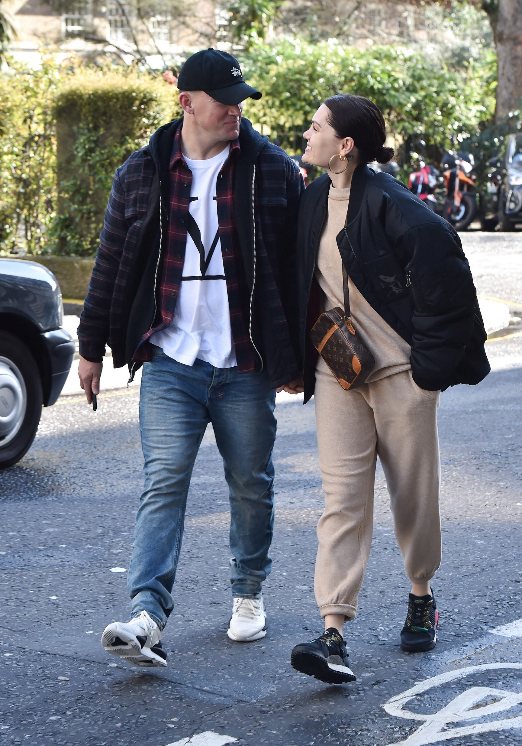 Channing Tatum and Jessie J are seen hand in hand in London