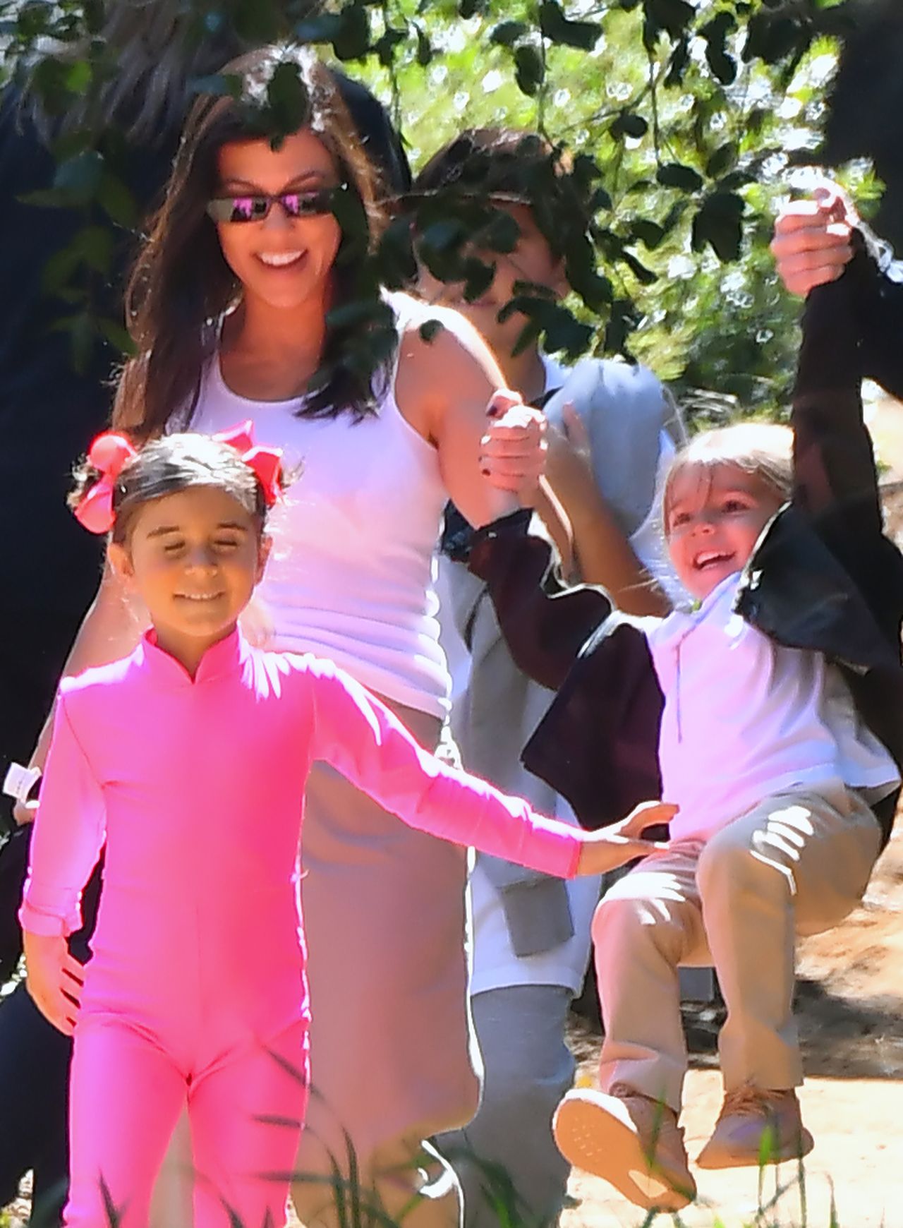 Kourtney Kardashian z dziećmi