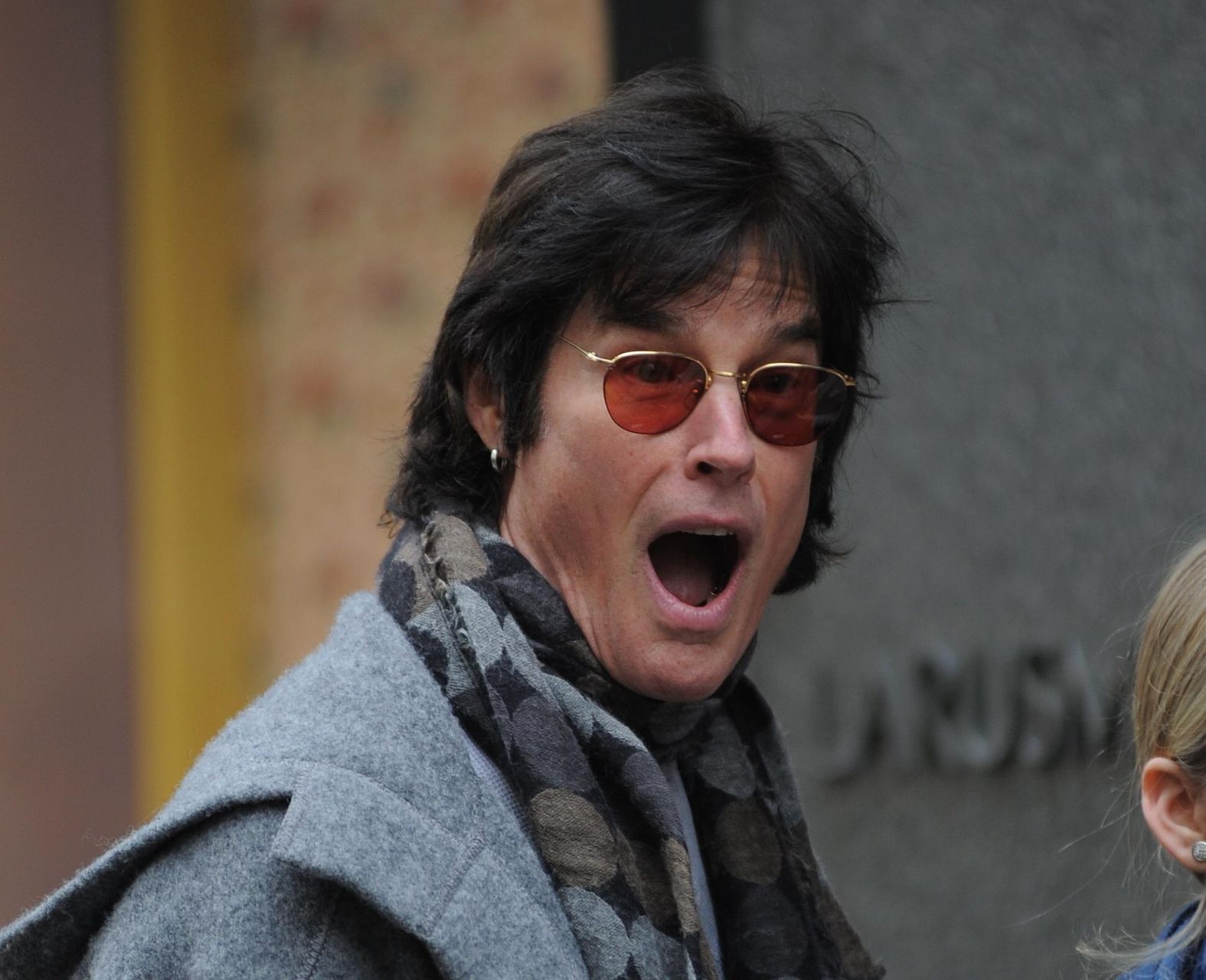 The American actor RONN MOSS, famous protagonist of the soap opera 