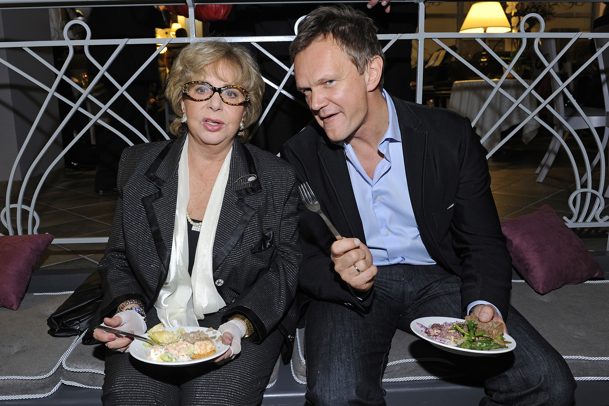 scena z: Cezary Pazura, Zofia Czerwiñska SK: , , , , , , fot. Baranowski/AKPA