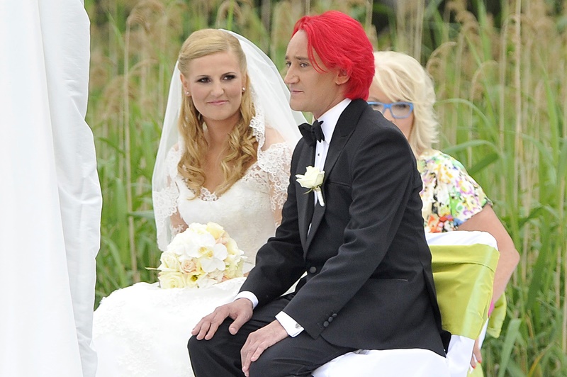 Dominika Tajner, Michał Wiśniewski ślub