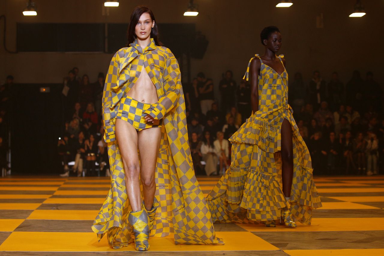 Off-White show at Paris Fashion Week